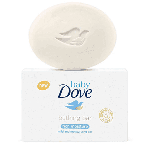 dove baby rich moisture bathing bar 75 gm