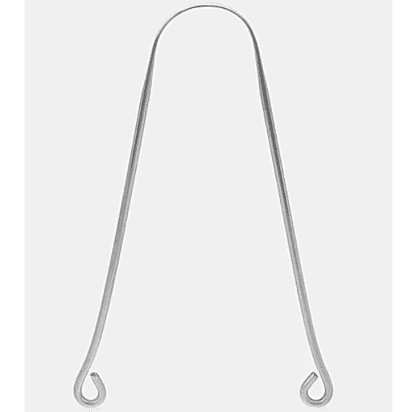 steel tongue cleaner 1 pc