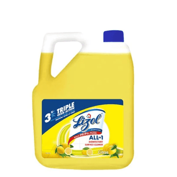 lizol citrus disinfectant surface cleaner 5 ltr