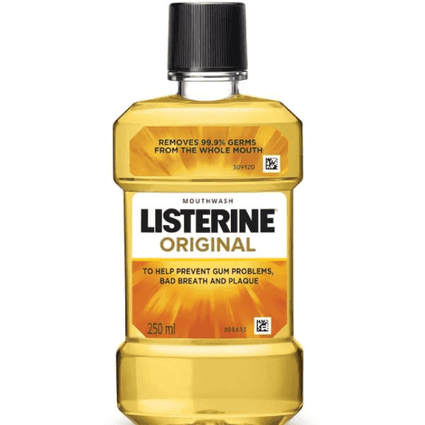 listerine original mouthwash 250 ml