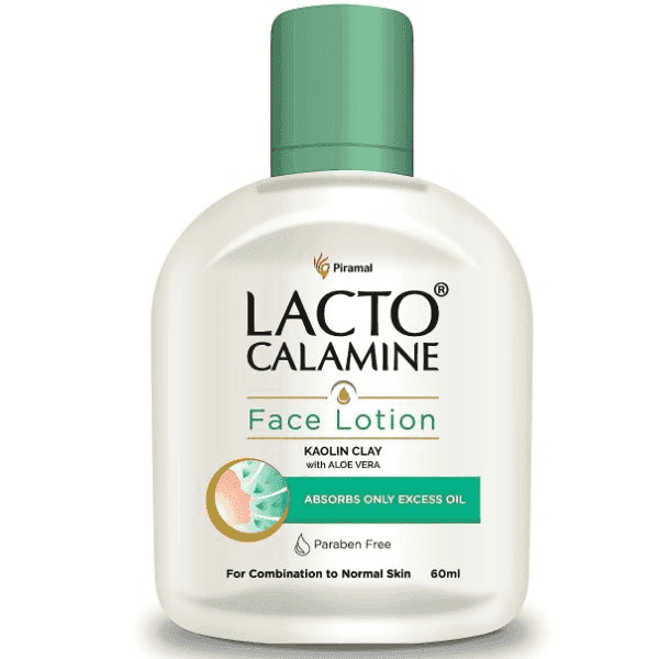 lacto calamine face lotion for normal skin (green) 60 ml 