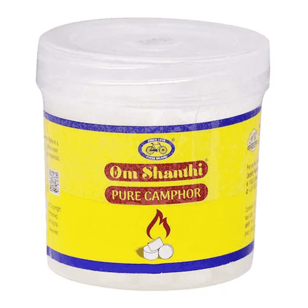 cycle om shanti pure camphor 52 pcs