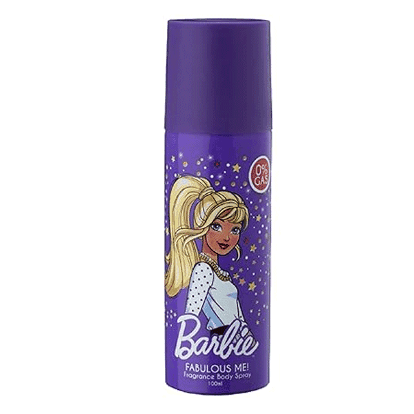barbie fabulous me body spray 100 ml