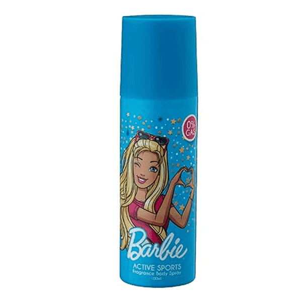 barbie active sports body spray 100 ml