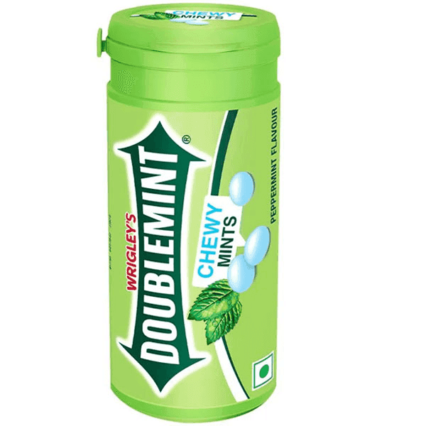 wrigley's doublemint peppermint flavour chewy mints 30.4 gm