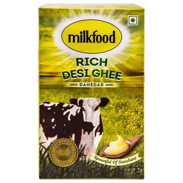 milkfood rich desi ghee 900 ml (tetra pack)
