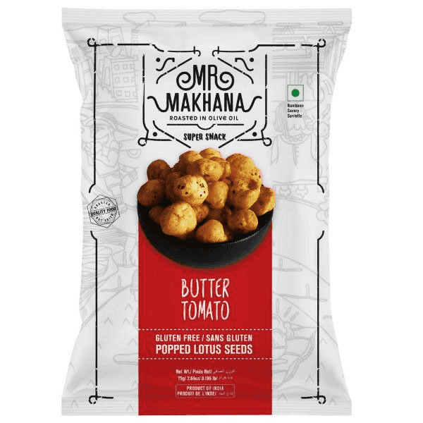 mr makhana butter tomato 60 gm