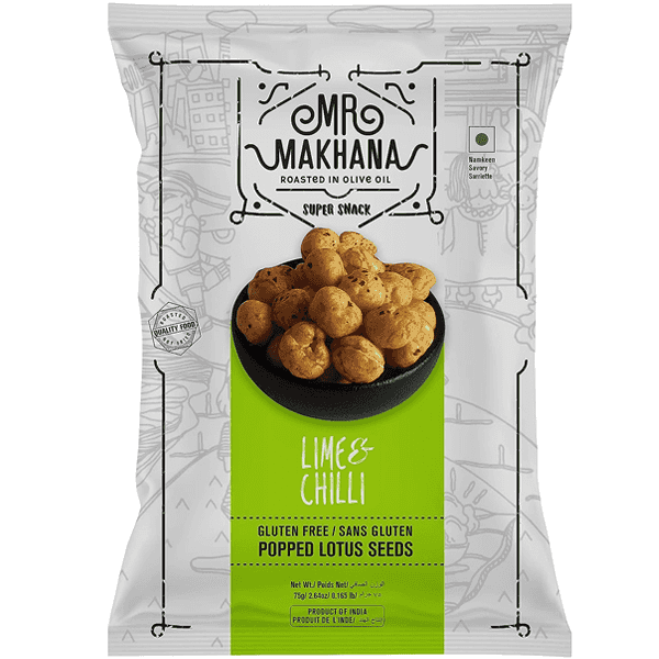 mr makhana lime & chilli 60 gm