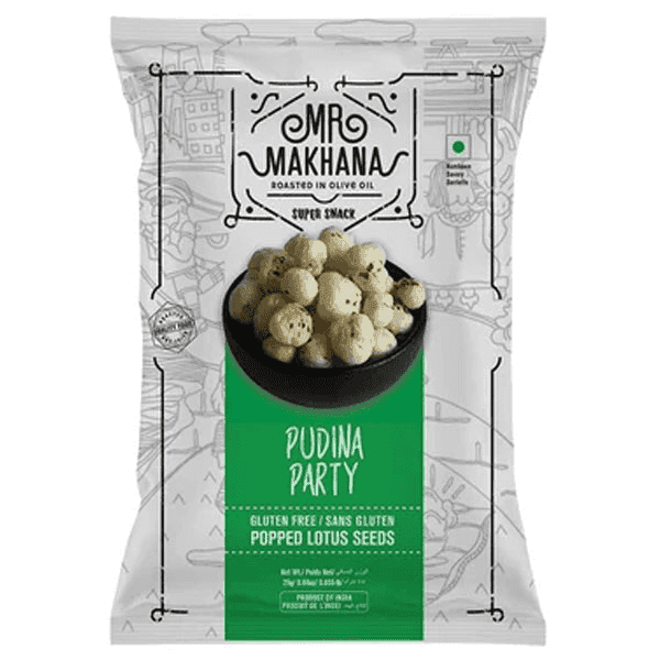 mr makhana pudina party 60 gm