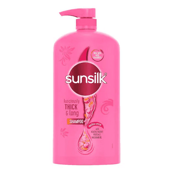 sunsilk lusciously thick & long shampoo 1 ltr