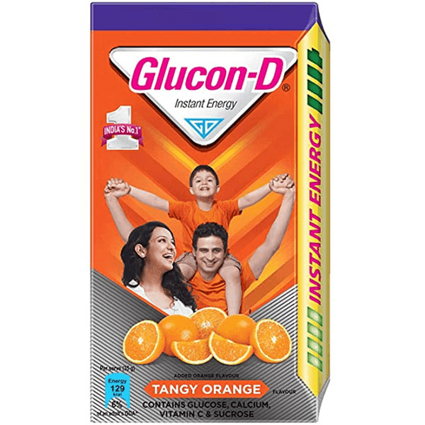 glucon-d tangy orange instant energy glucose powder 1 kg