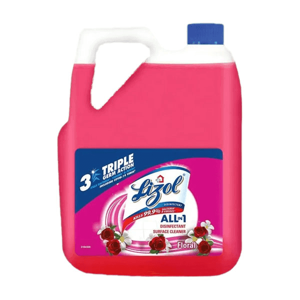 lizol floral disinfectant surface cleaner 5 ltr