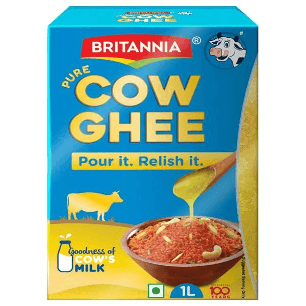 britannia pure cow ghee 1 ltr