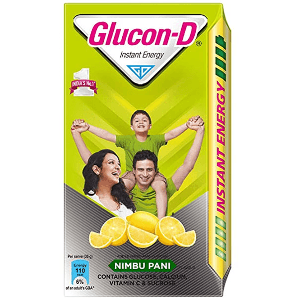 glucon-d nimbu pani instant energy glucose powder 1 kg