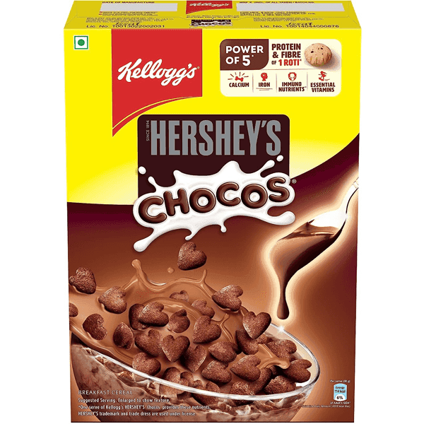 kellogg's hershey's chocos 325 gm (box)