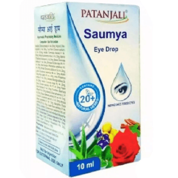 patanjali saumya eye drop 10 ml