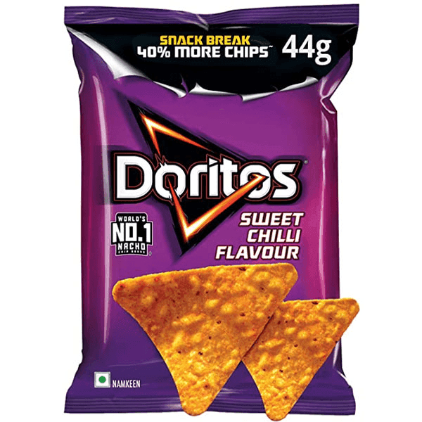 doritos sweet chilli flavour nachos 44 gm