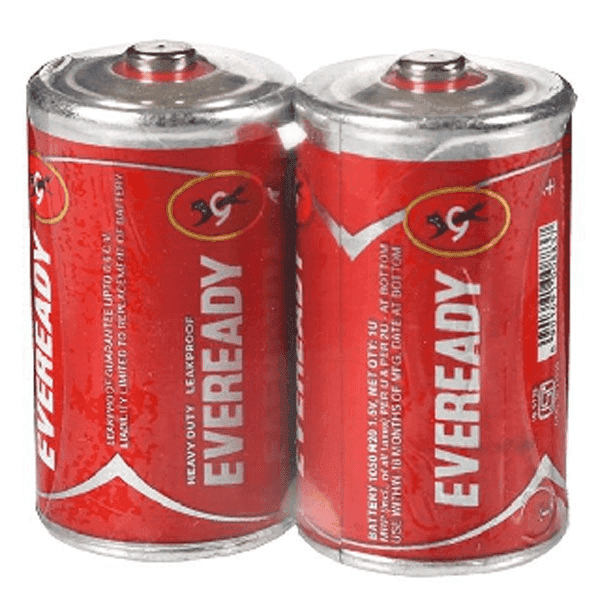 eveready multipurpose leakproof 1035 r14s 1.5v battery cell 2 pcs