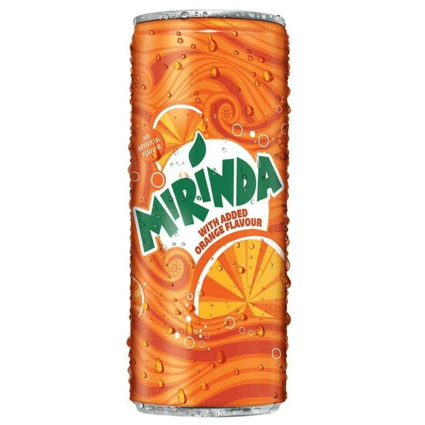 mirinda 250 ml (can)