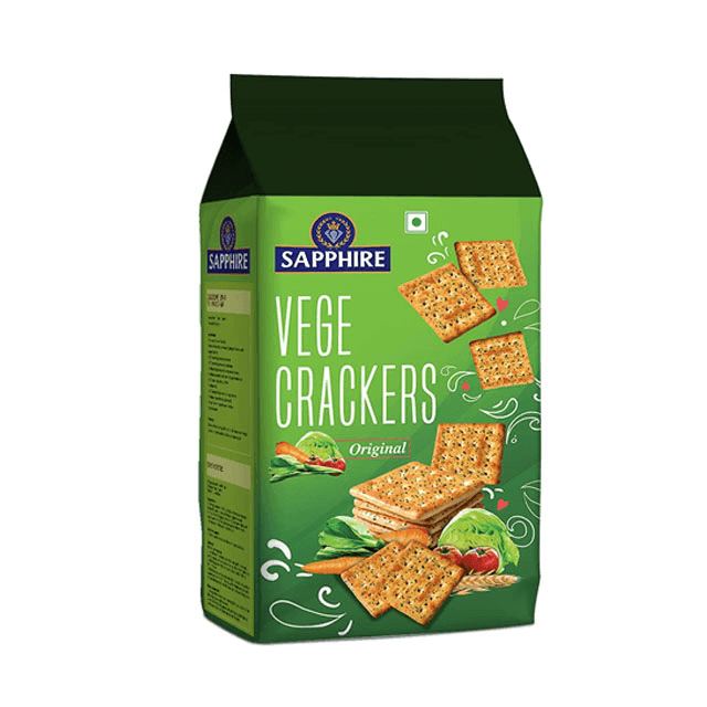 sapphire vege crackers original biscuits 350 gm