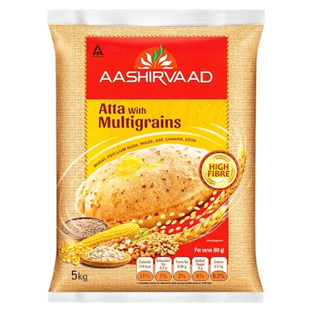 aashirvaad multigrain atta 5 kg