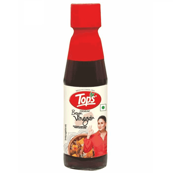 tops brown vinegar 180 ml