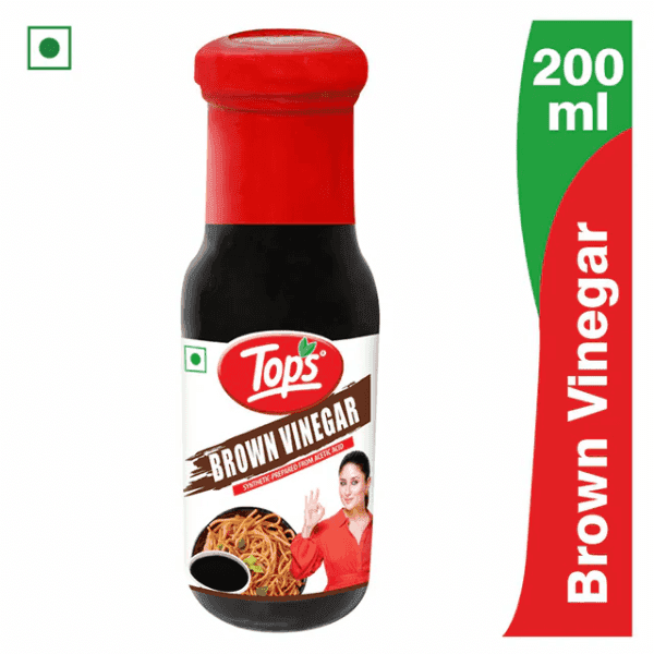 tops brown vinegar 180 ml