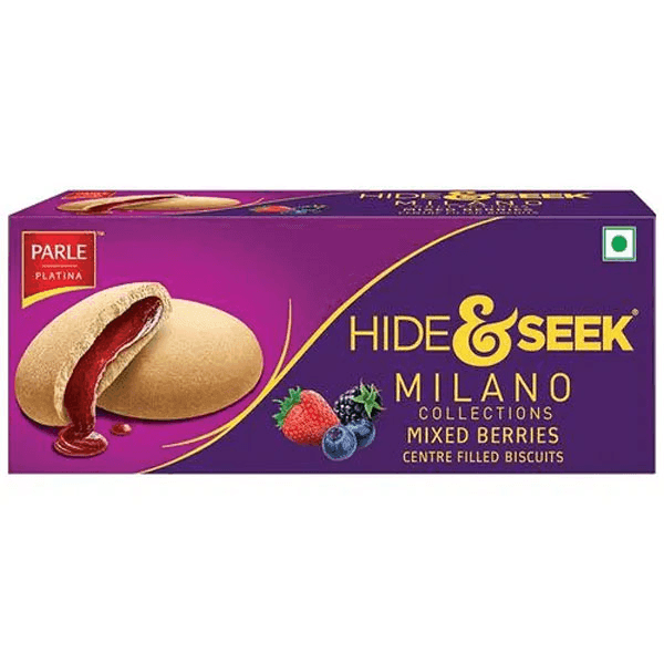 parle hide & seek milano mixed berries centre filled biscuits 75 gm