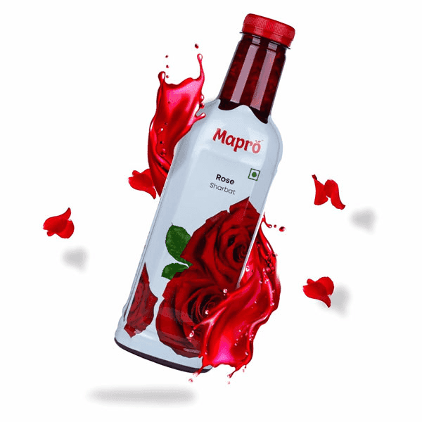 mapro rose sharbat 750 ml