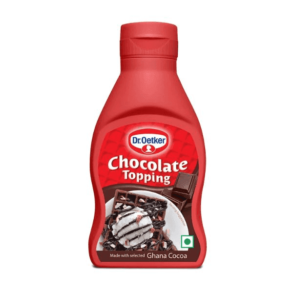 dr.oetker chocolate topping 300 gm