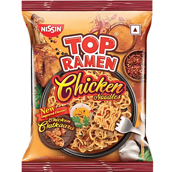 nissin top ramen chicken noodles 1 pack 70 gm