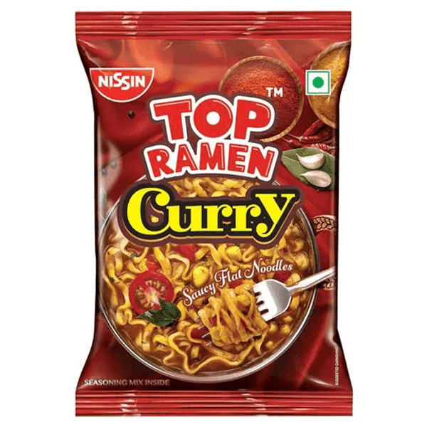 nissin top ramen curry noodles 1 pack 70 gm