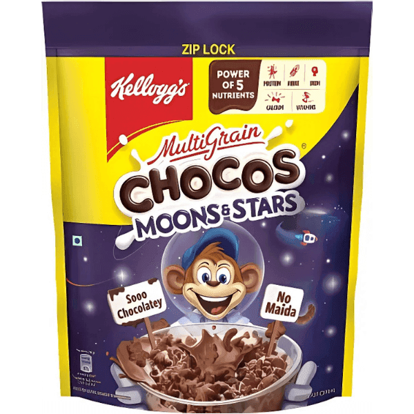 kellogg's multigrain chocos moons & stars 1.20 kg (pouch)