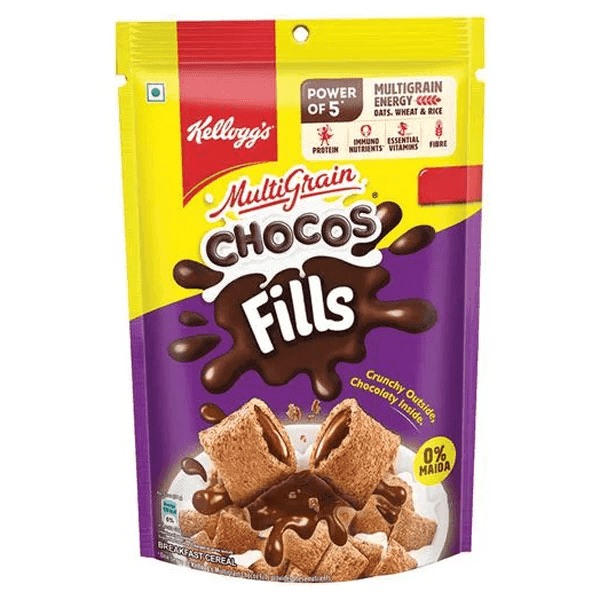 kellogg's multigrain chocos fills 153 gm (pouch)