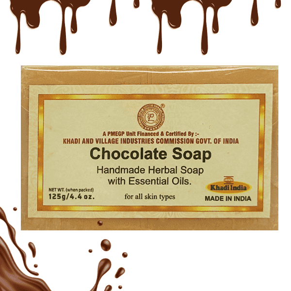 khadi chocolate soap 125 gm