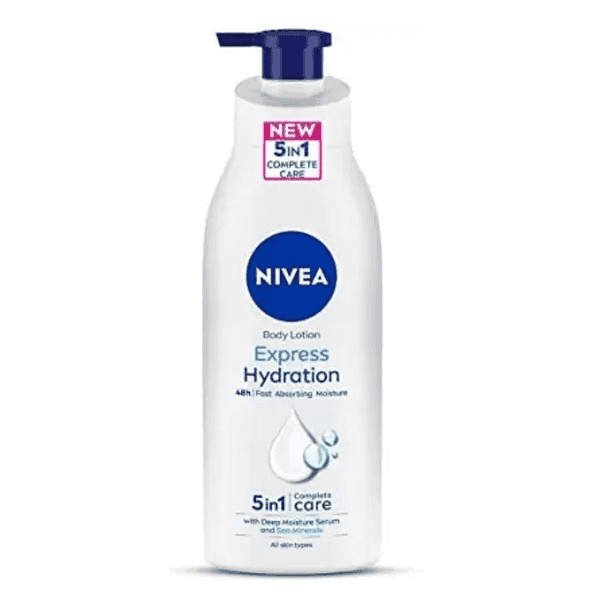 nivea express hydration body lotion 400 ml