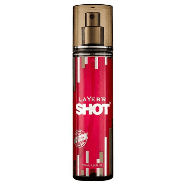 layer'r shot red stallion body spray 135 ml