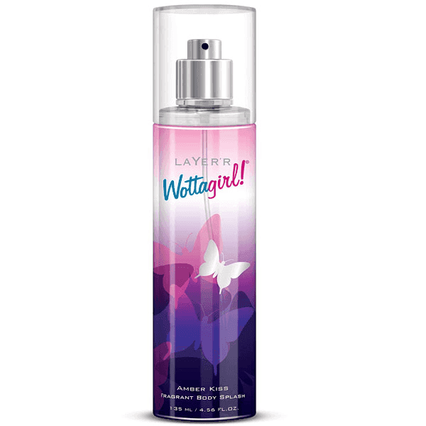 layer'r wottagirl! amber kiss fragrant body splash 135 ml