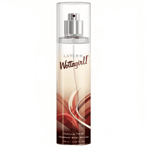 layer'r wottagirl! vanilla twist fragrant body splash 135 ml