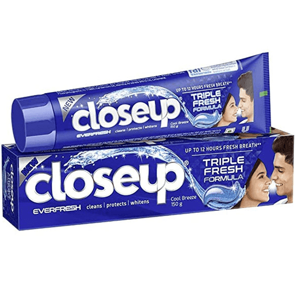 closeup cool breeze tooth paste (blue) 150 gm