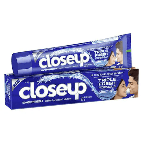 closeup cool breeze tooth paste (blue) 80 gm