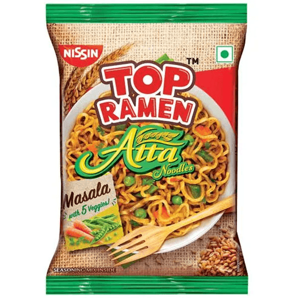 nissin top ramen atta masala noodles 1 pack 70 gm