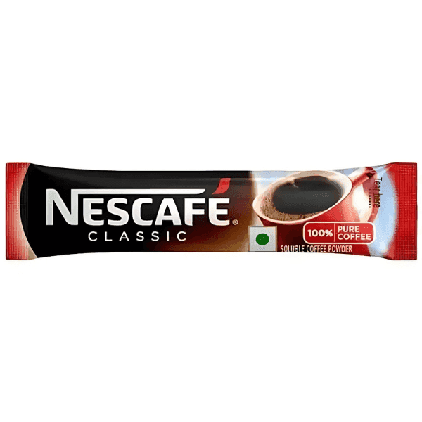 nescafe classic coffee 144 units*0.9 gm (pouch)