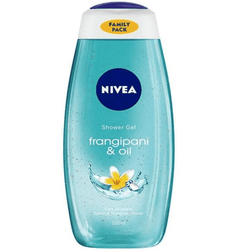 nivea frangipani & oil shower gel 500 ml