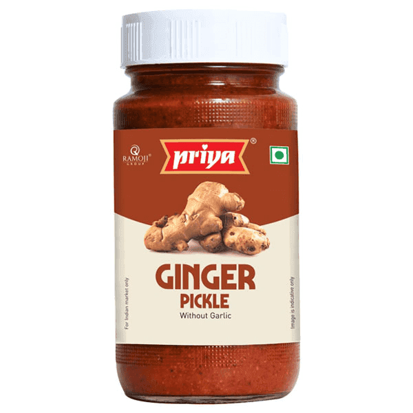 priya ginger pickle without garlic 300 gm