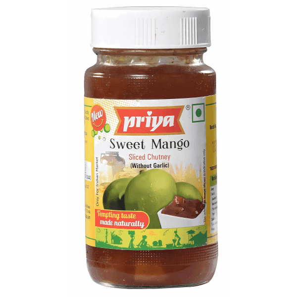 priya sweet mango sliced chutney 340 gm