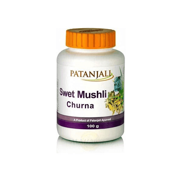 patanjali swet mushli churna 100 gm
