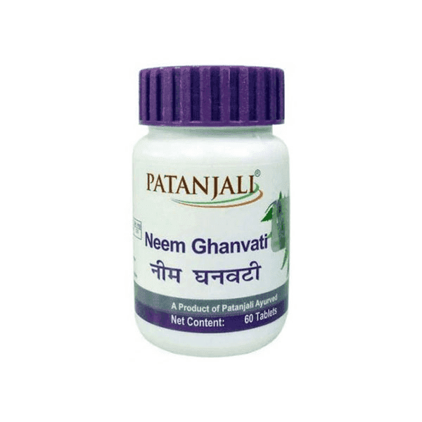 patanjali neem ghanvati 60 tablets