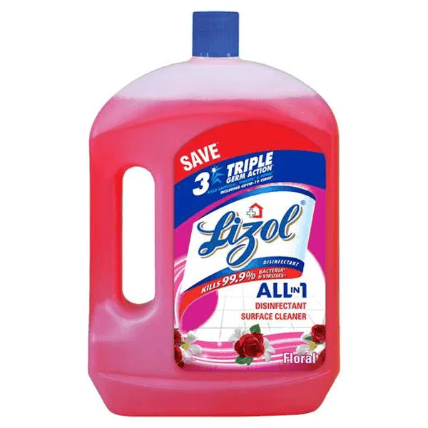 lizol floral disinfectant surface cleaner 2 ltr