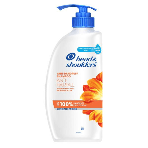 head & shoulders anti-dandruff anti-hairfall shampoo 650 ml